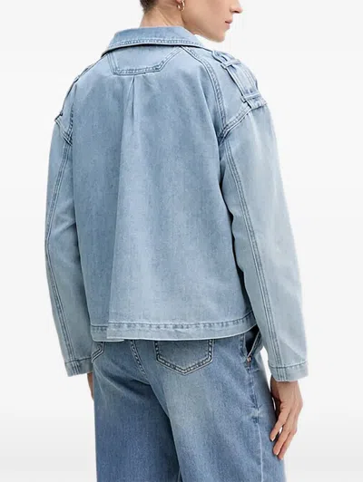 Gaudì Double-breasted Jacket In Blue