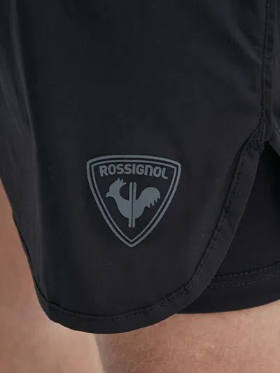 Rossignol Drawstring Logo Shorts In Black