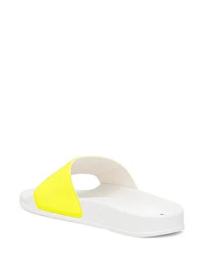Msgm Logo-embossed Slides In Multi