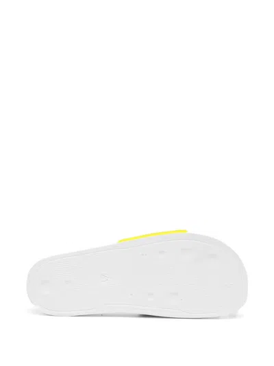 Msgm Logo-embossed Slides In Multi