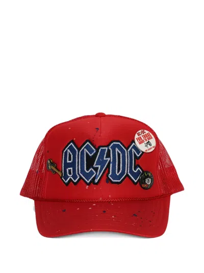 Madeworn Embroidered Hat In Red