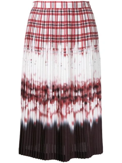 Shop Altuzarra Lucille Skirt In Red