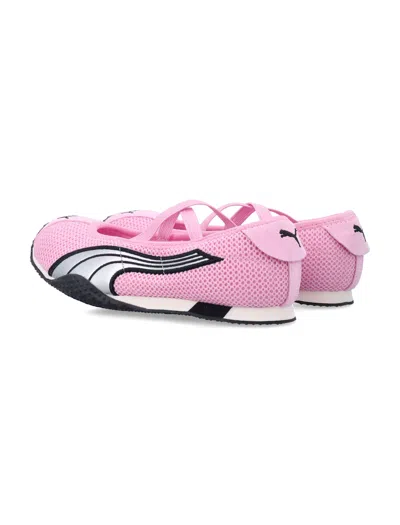 Puma H-street Cross-straps Ballet Sneakers In Pink