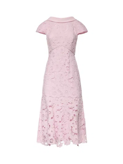 Self-portrait Multicolor Polyester Cocktail Dress In Metallic