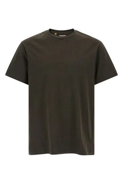 Gallery Dept. Logo-print Washed-effect T-shirt In Black