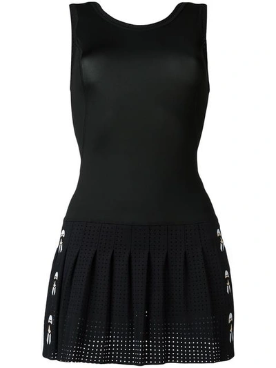 Fendi Karlito Stretch Tennis Dress In Black