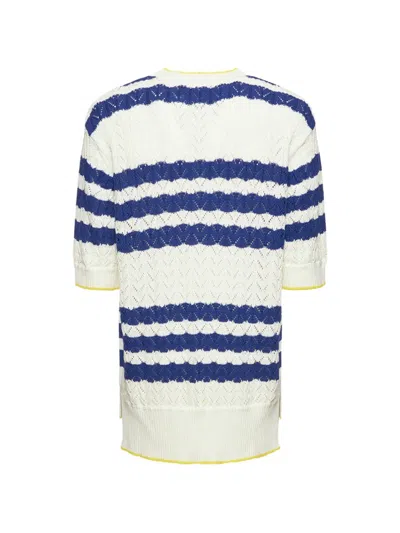 Egonlab Bunny Striped T-shirt In Multi