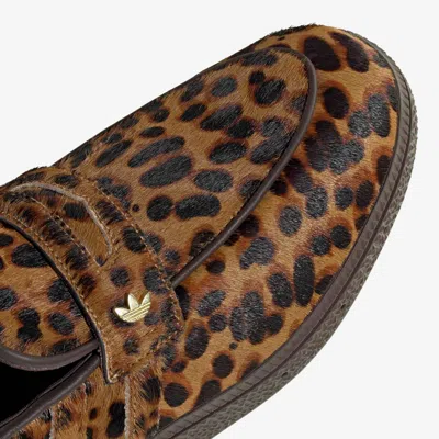 Adidas Originals Handball Spezial Loafers Magic In Animal Print