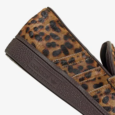 Adidas Originals Handball Spezial Loafers Magic In Animal Print