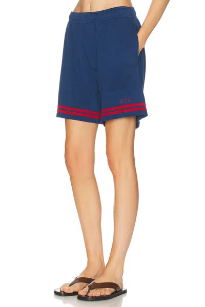 Bode Lakewood Short In Blue