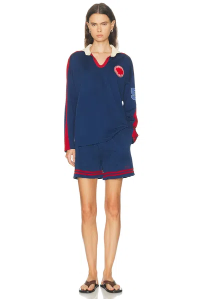 Bode Lakewood Short In Blue