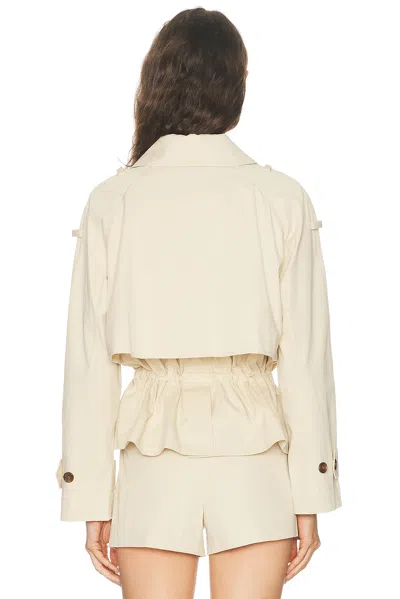 A.l.c Maeve Cotton Utility Jacket In Crema Dolce In Neutral