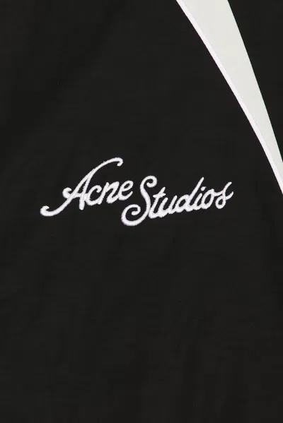 Acne Studios Ofit Peachy Technical Blend Jacket In Black