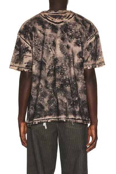 Acne Studios Graphic T-shirt In Brown