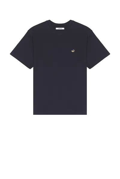 Edmmond Studios Duck Patch Tee In Blue