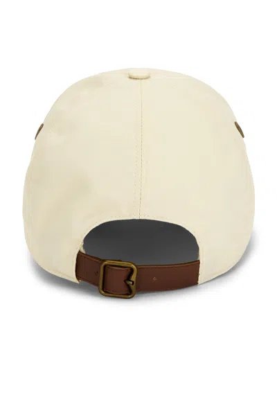 Burberry Mixed Material Cap In Multi