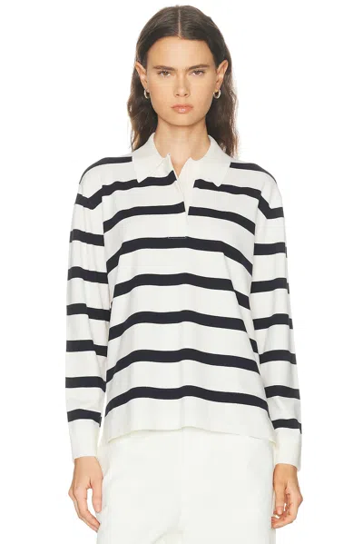 Jenni Kayne Post Pullover Sweater In White