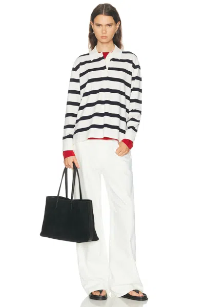 Jenni Kayne Post Pullover Sweater In White