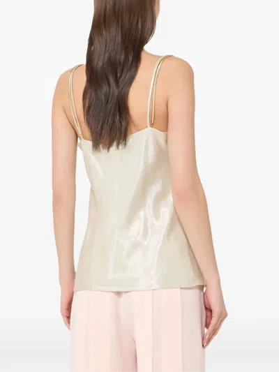 Max Mara Camisole Top In White