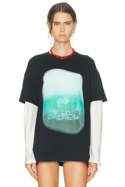 Staud William Tee California Dreams In Black