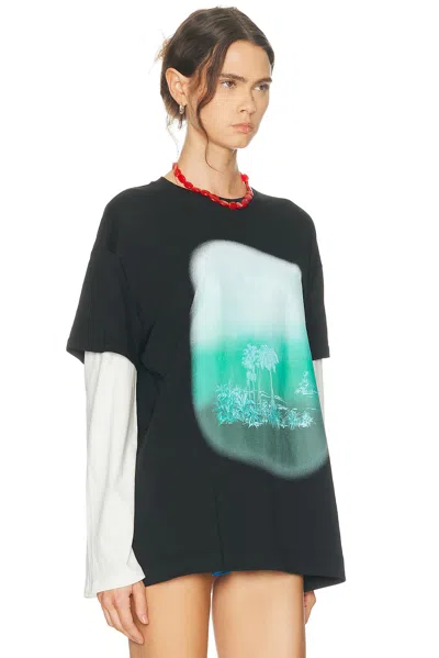 Staud William Tee California Dreams In Black