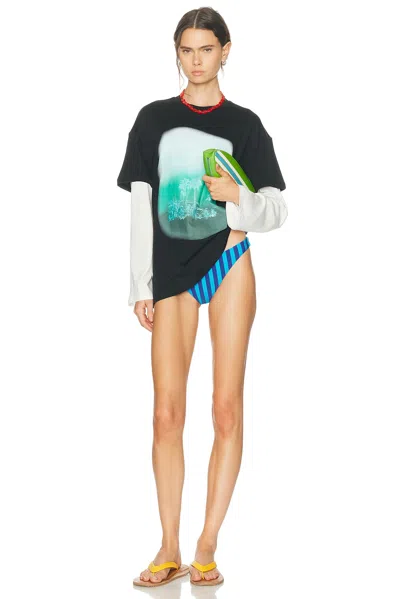 Staud William Tee California Dreams In Black