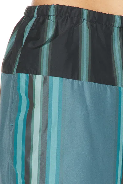 Staud Mateo Pants Marina Stripe Multi In Blue