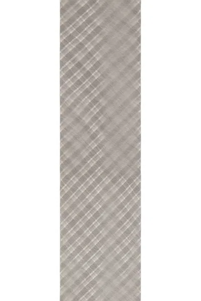 We11 Done Check 2 Layered Tie In Gray