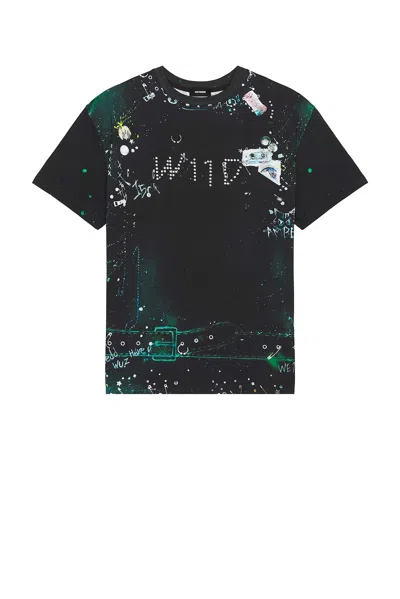 We11 Done Trompe-l'oeil Pierced T-shirt In Multi