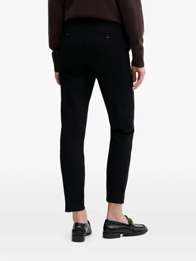 Sisley Paris Belt-loop Trousers In Black