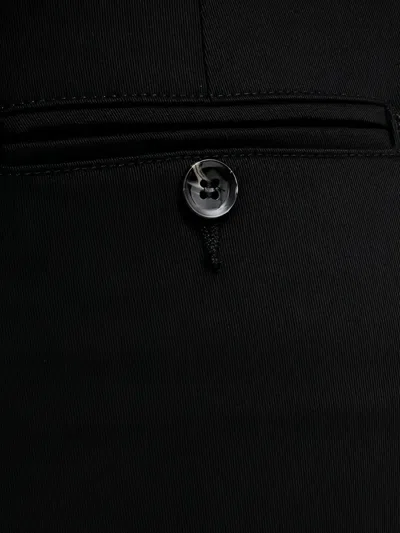 Sisley Paris Belt-loop Trousers In Black