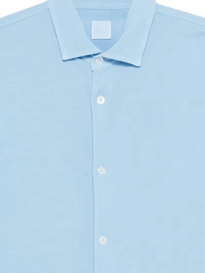 Fedeli Buttoned Shirt In Blue