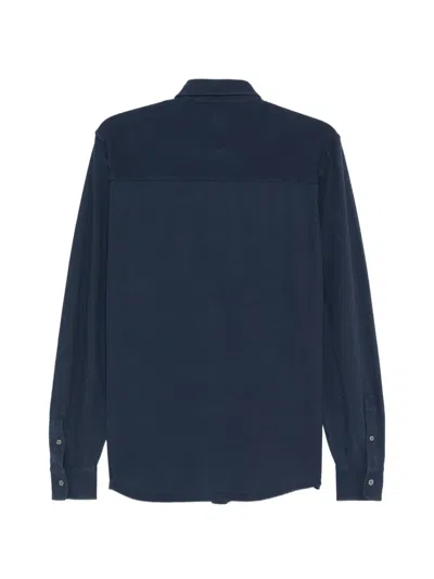Fedeli Buttoned Shirt In Blue