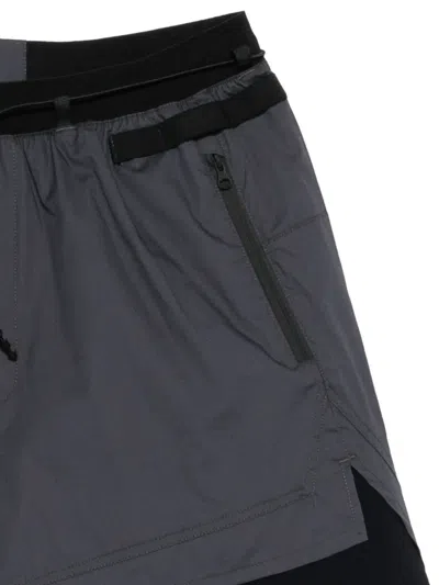 Gr10k Zip Shorts In Gray
