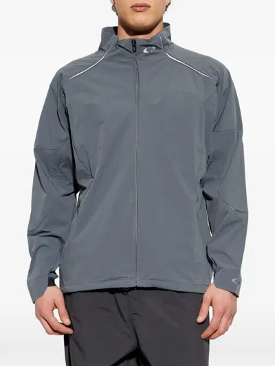 Oakley Zip Jacket In Gray