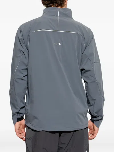 Oakley Zip Jacket In Gray