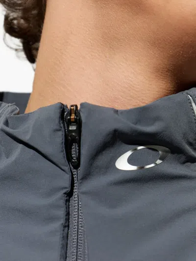 Oakley Zip Jacket In Gray