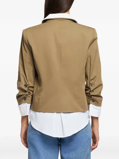 Cinq À Sept Peri Button Jacket In Black