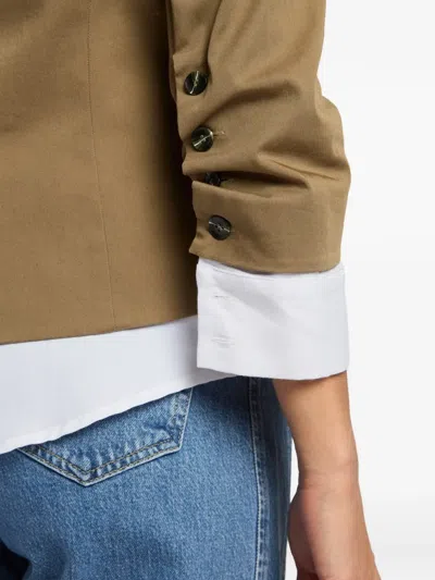 Cinq À Sept Peri Button Jacket In Black