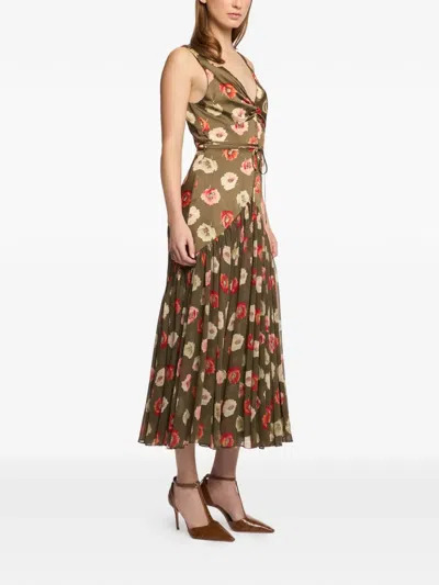 Cinq À Sept Cinq A Sept Floating Poppies Makaila Dress In Multi ModeSens — free download