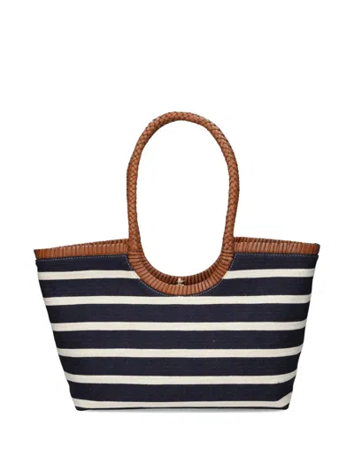 Tommy Hilfiger Striped Embroidered Shoulder Bag In Pattern