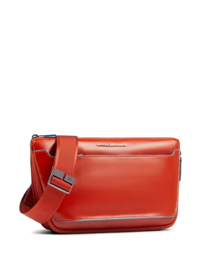 Piquadro Expandable Flat Belt Bag In Red