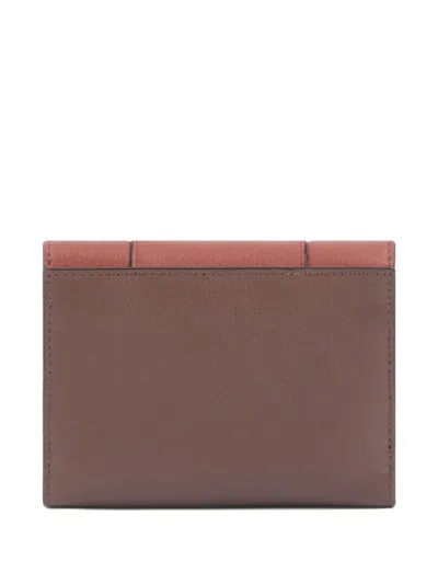Piquadro Trifold Leather Wallet In Multi