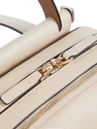 Piquadro Top Handle Backpack In Red