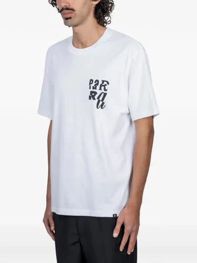 By Parra Graphic T-shirt In White