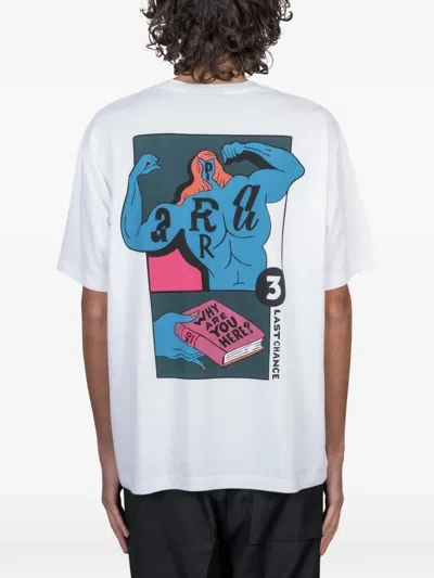 By Parra Graphic T-shirt In White