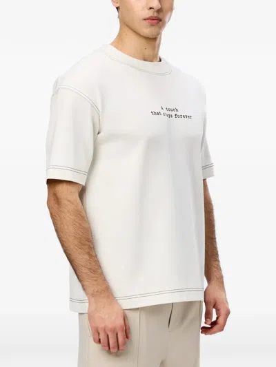 Hamza A Touch Forever T-shirt In White