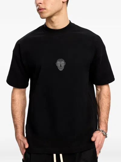 Hamza Circle T-shirt In Black