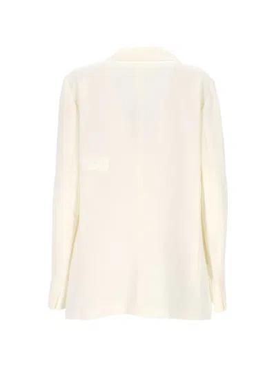 Pennyblack Notched-lapel Blazer In Neutral
