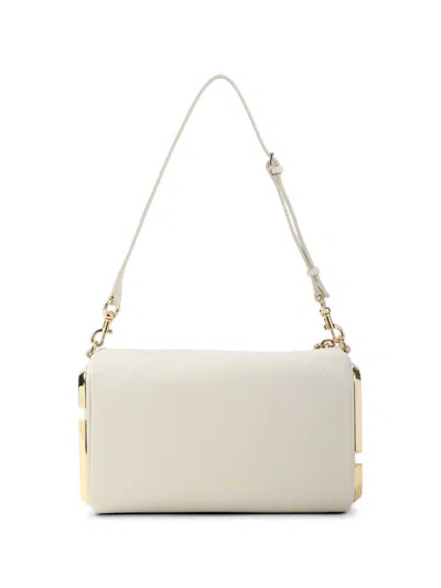 Marc Jacobs Leather Shoulder Bag Adjustable Detachable Strap In Pink